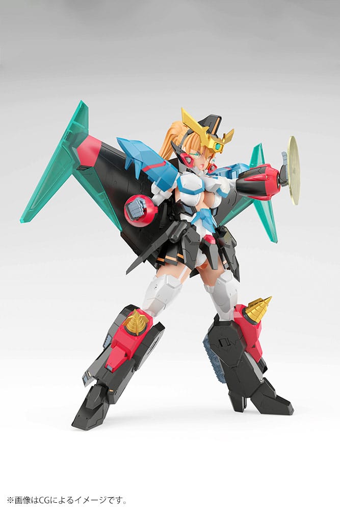 The King of Braves GaoGaiGar Cross Frame Girl Plastic Model Kit Star Gaofighgar 19 cm 4934054027019