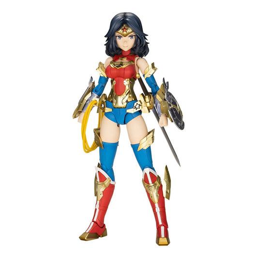 DC Comics Cross Frame Girl Plastic Model Kit Wonder Woman Humikane Shimada Ver. 16 cm 4934054054633