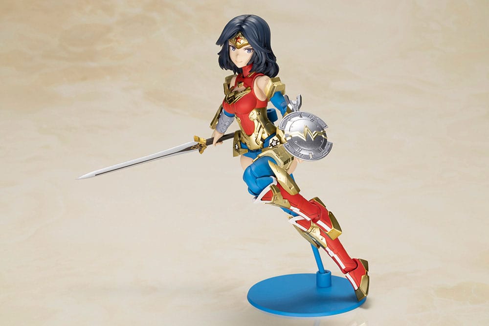 DC Comics Cross Frame Girl Plastic Model Kit Wonder Woman Humikane Shimada Ver. 16 cm 4934054054633