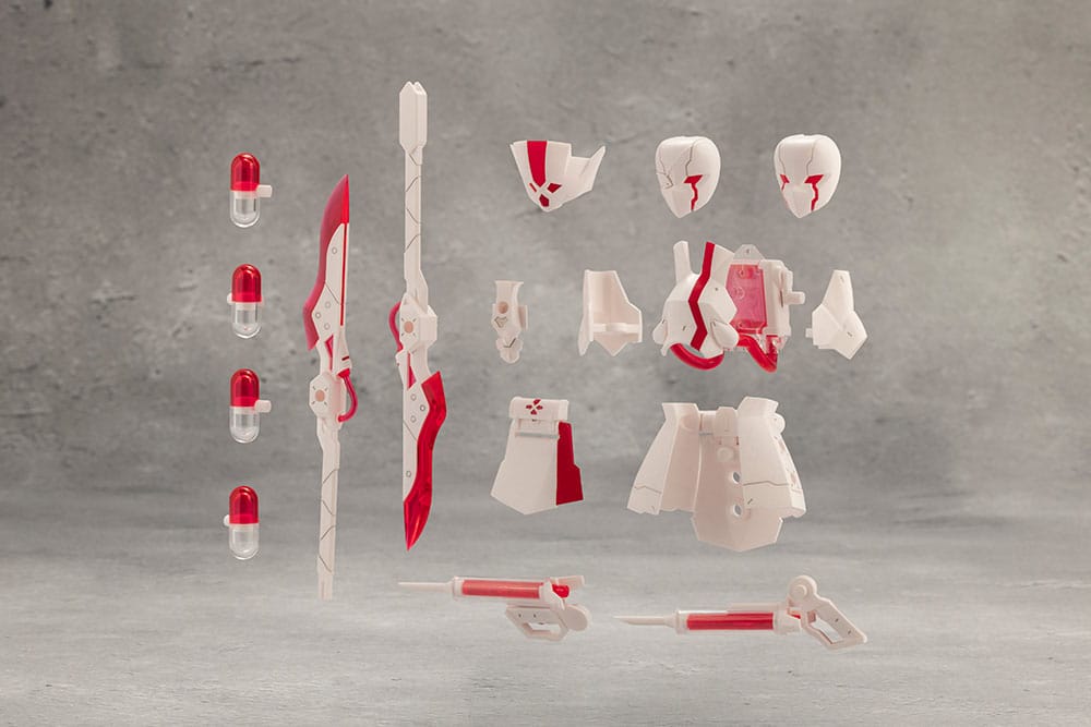 Unlimited Universe Megalomaria Model Kit Metamorphose Unit Exarmor White Nurse 16 cm 4934054043989