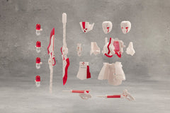 Unlimited Universe Megalomaria Model Kit Metamorphose Unit Exarmor White Nurse 16 cm 4934054043989