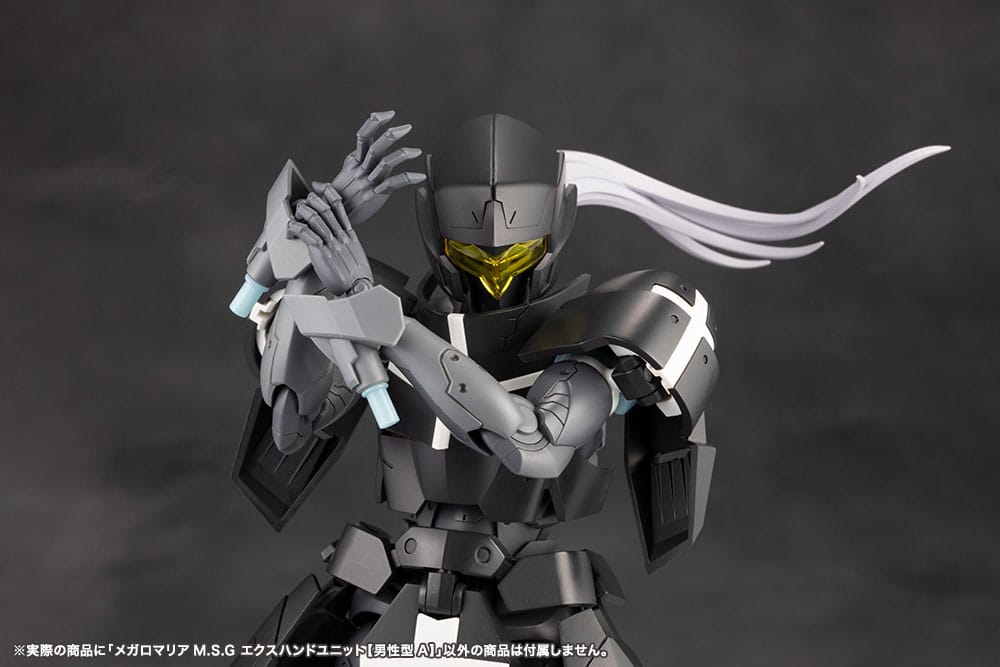 Megalomaria Unlimited Universe Model Kit Accessory Set Ex Hand Unit Male Type A 4934054069378