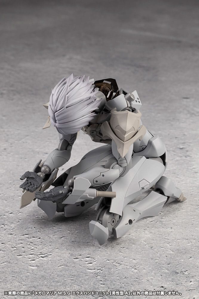 Megalomaria Unlimited Universe Model Kit Accessory Set Ex Hand Unit Male Type A 4934054069378