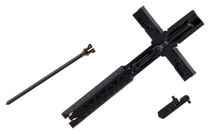 Megalomaria Unlimited Universe Plastic Model Kit Accessory Set Metamorphose Unit Grave Arms 2 Black Ver. 0190526078208