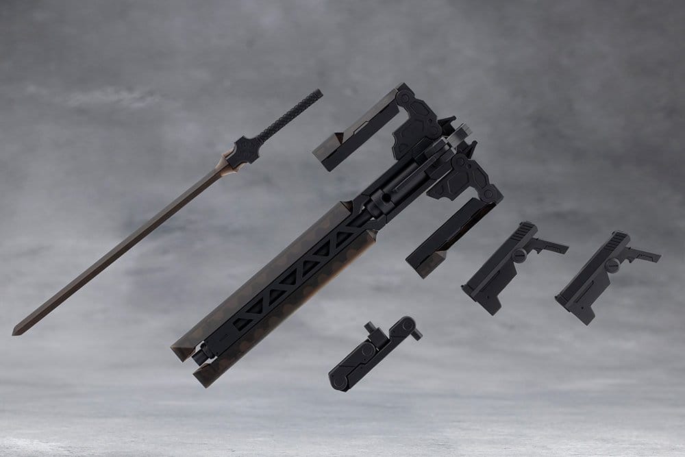 Megalomaria Unlimited Universe Plastic Model Kit Accessory Set Metamorphose Unit Grave Arms 2 Black Ver. 0190526078208