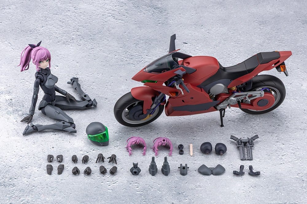 Megalomaria Unlimited Universe Plastic Model Kit Emulator Riding Package 16 cm 4934054094639