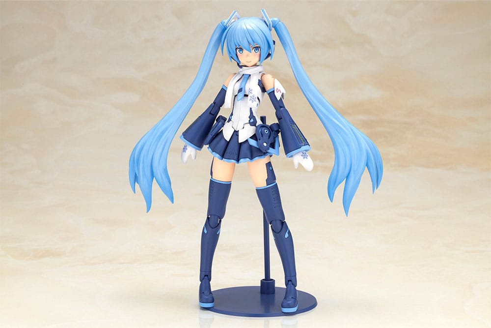 Frame Arms Girl x Hatsune Miku Plastic Model Kit Frame Music Girl Snow Miku Another Color Ver. 15 cm  4934054032211