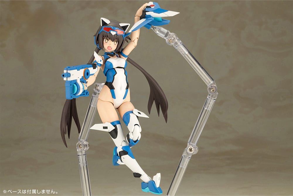 Frame Arms Girl Plastic Model Kit Stylet Swimsuit Blue Impulse Color Ver. 16 cm     4934054073047