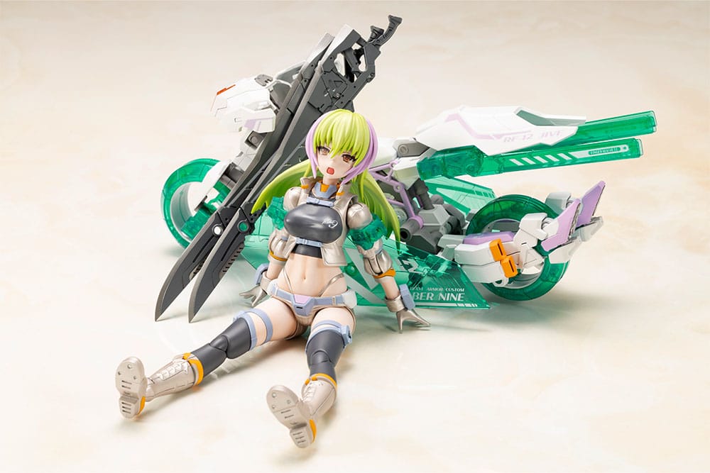 Frame Arms Girl Plastic Model Kit Wilber Nine Beryl Armor Custom 16 cm  4934054073825