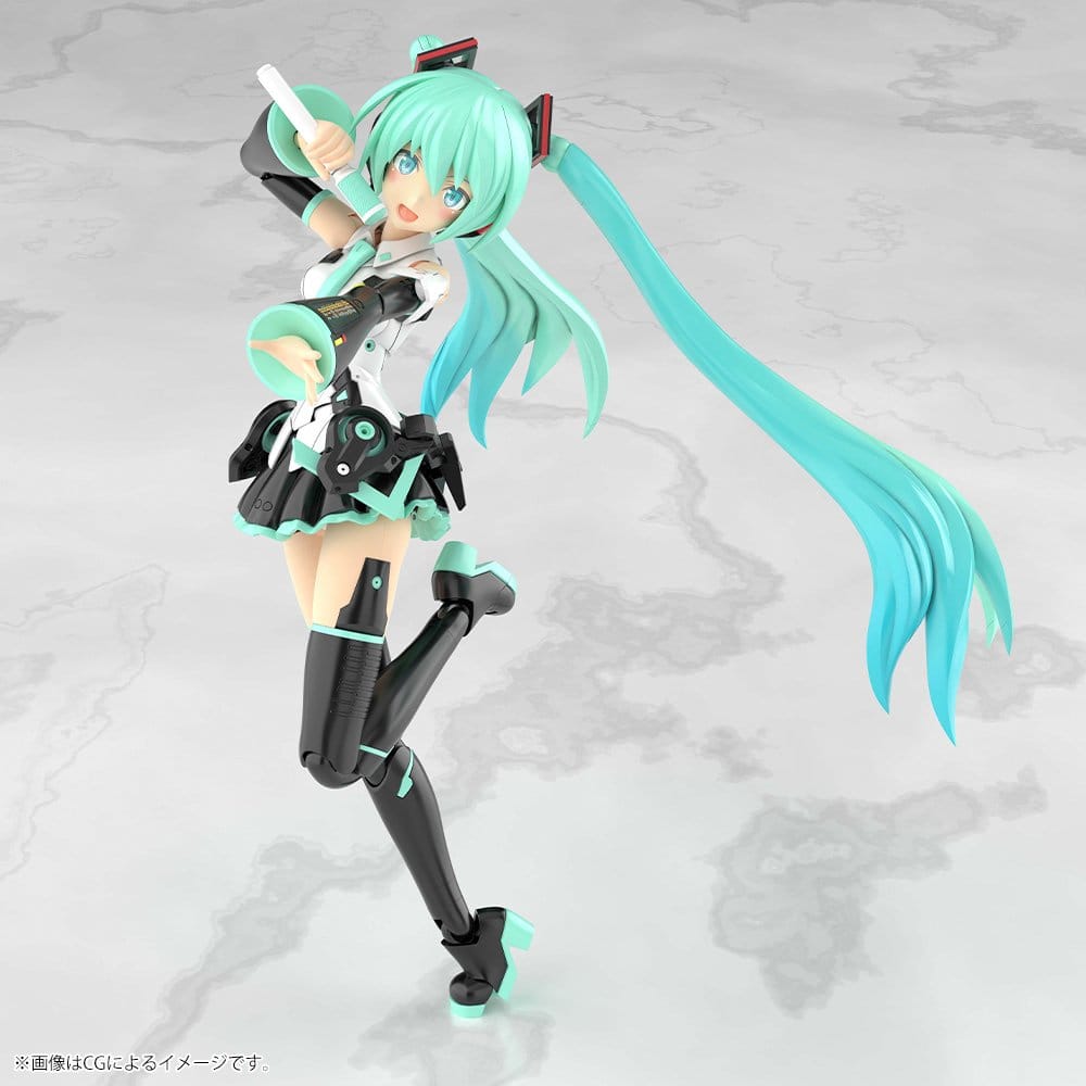 Frame Arms Girl Plastic Model Kit Grande Scale Frame Music Girl Hatsune Miku 25 cmFrame Arms Girl Maqueta Plastic Model Kit Grande Scale Frame Music Girl Hatsune Miku 25 cm 4934054084944