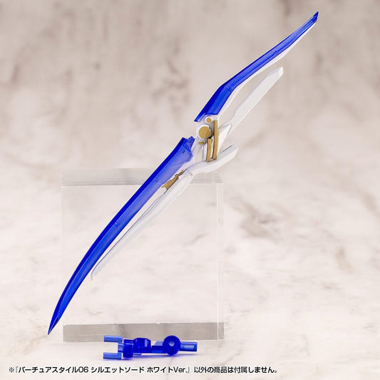 Kotobukiya M.S.G. Model Kit Accessory Set Virtuous Style 06 Silhouette Sword White Ver.    4934054067145
