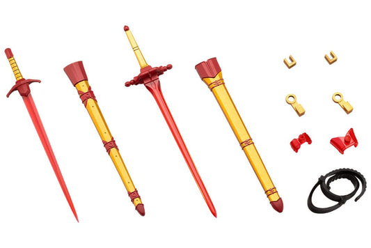 Kotobukiya M.S.G. Model Kit Accessory Set Virtuous Style 09 Sword Set A Flamerite Ver. 4934054075980
