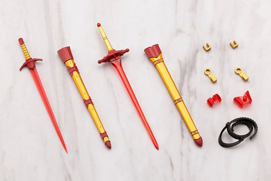 Kotobukiya M.S.G. Model Kit Accessory Set Virtuous Style 09 Sword Set A Flamerite Ver. 4934054075980