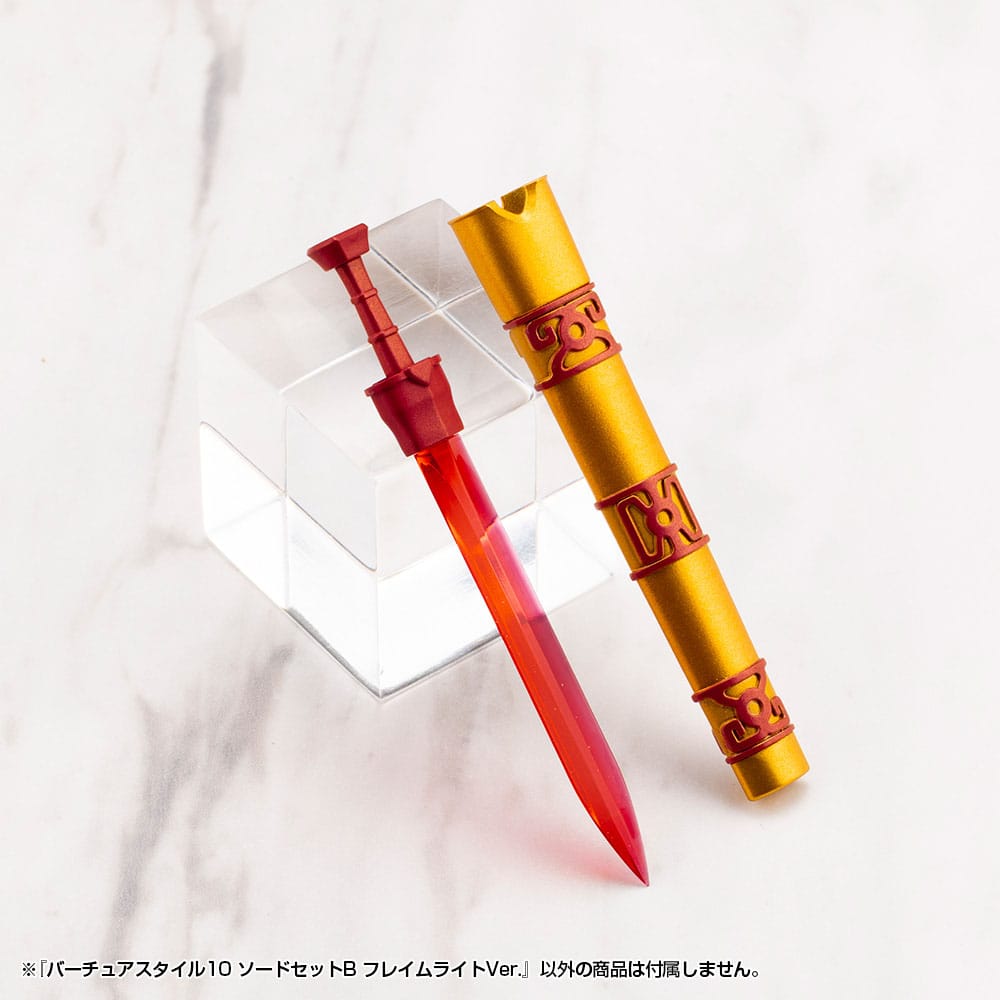 Kotobukiya M.S.G. Model Kit Accessory Set Virtuous Style 10 Sword Set B Flamerite Ver.    4934054075997