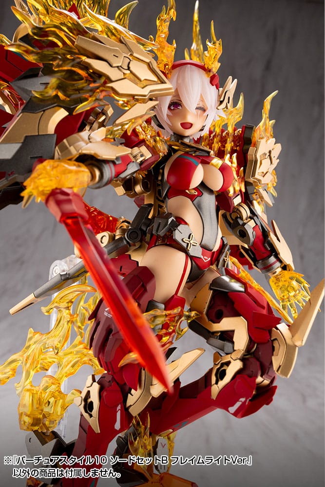 Kotobukiya M.S.G. Model Kit Accessory Set Virtuous Style 10 Sword Set B Flamerite Ver.    4934054075997