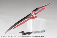 Kotobukiya M.S.G. Model Kit Accessory Set Virtuous Style 15 Silhouette Sword Deep Red Ver. 14 cm 4934054095940