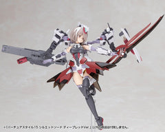Kotobukiya M.S.G. Model Kit Accessory Set Virtuous Style 15 Silhouette Sword Deep Red Ver. 14 cm 4934054095940