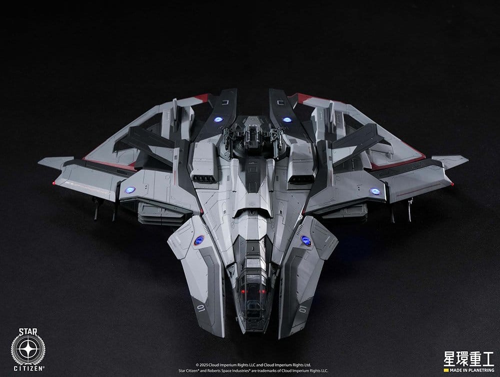Star Citizen Pre-assembled Plastic Model Kit 1/100  Anvil F8C Lightning Pre-Assembled Finished Model Ver. 25 cm 4934054084319