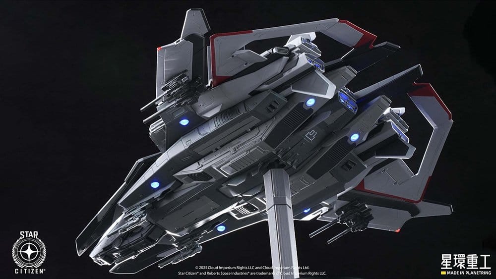 Star Citizen Pre-assembled Plastic Model Kit 1/100  Anvil F8C Lightning Pre-Assembled Finished Model Ver. 25 cm 4934054084319