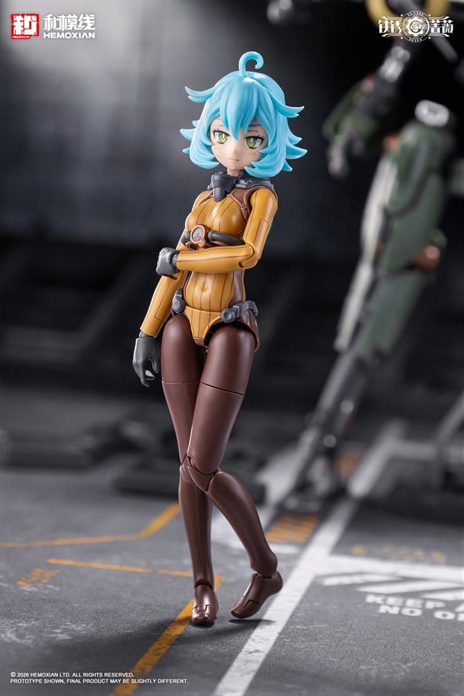 Rusted Brier Plastic Model 1/12 Rhande Koskinen & RTP-10A cutting edge V-HS Tactical Fighter 20 cm 4934054096145