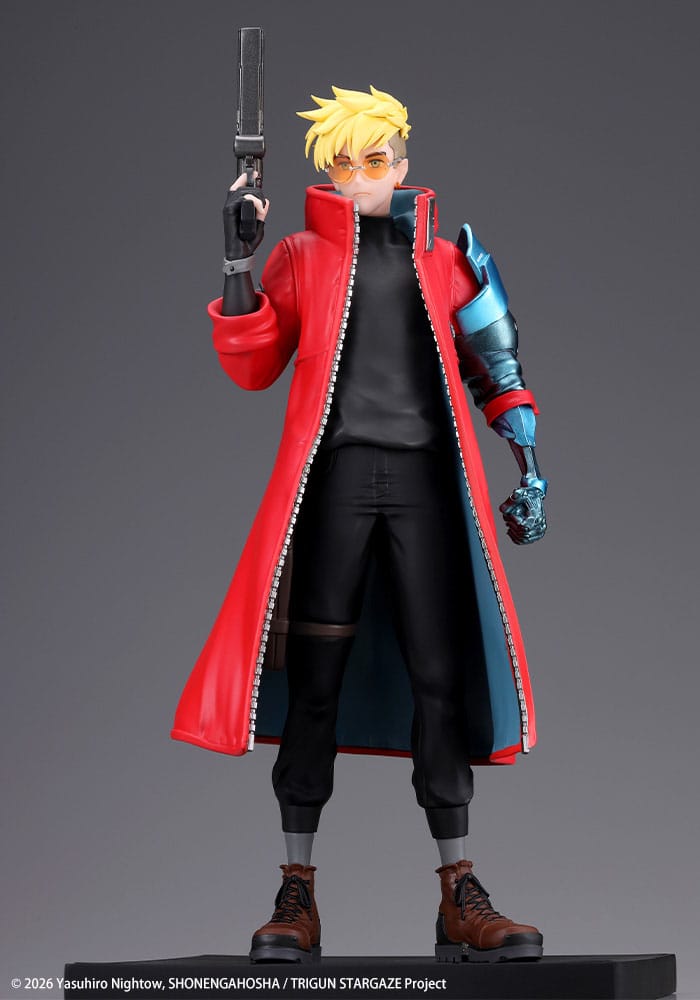 Trigun Stampede Oshi Works Statue Vash the Stampede 22 cm     4934054079759