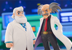 Mega Man Oshi Works PVC Figures 2-Pack Dr. Wily &amp Dr. Light 4934054079902