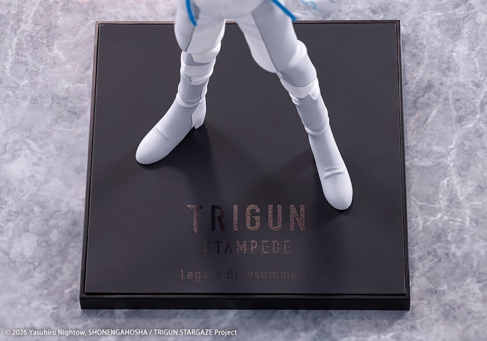 Trigun Oshi Works PVC Figure 1/8 Legato Bluesummers 24 cm 4934054079919