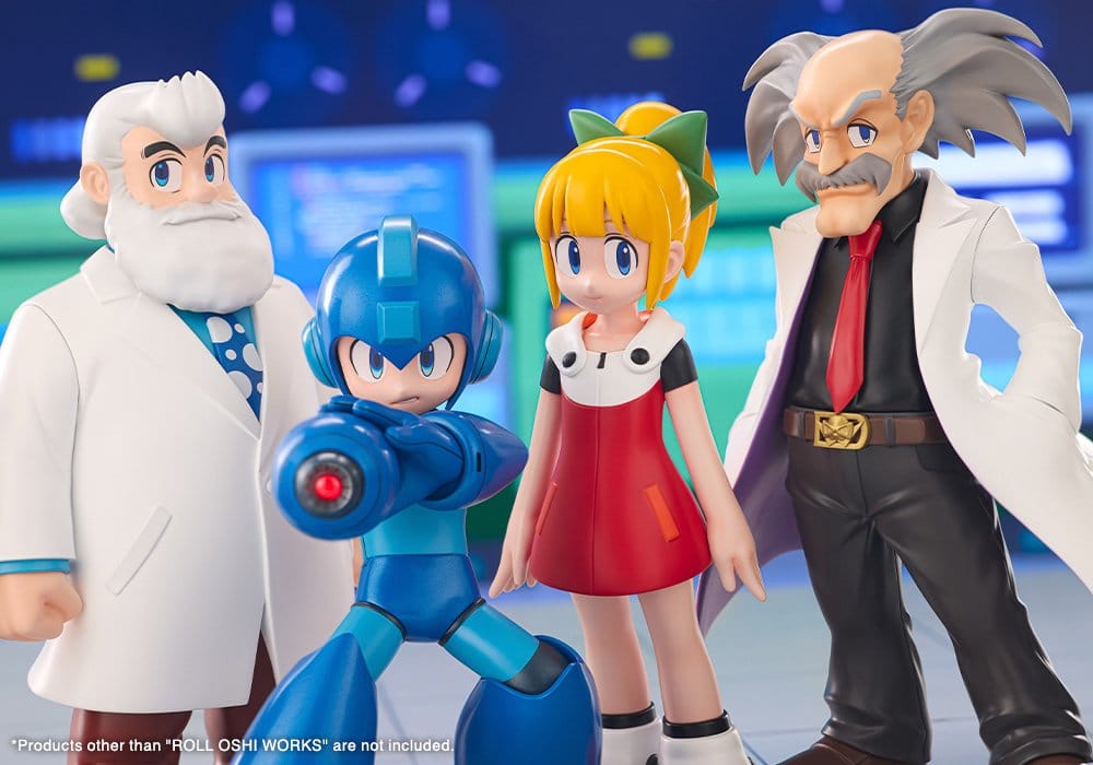 Mega Man Oshi Works PVC Figure Roll 19 cm 4934054079933