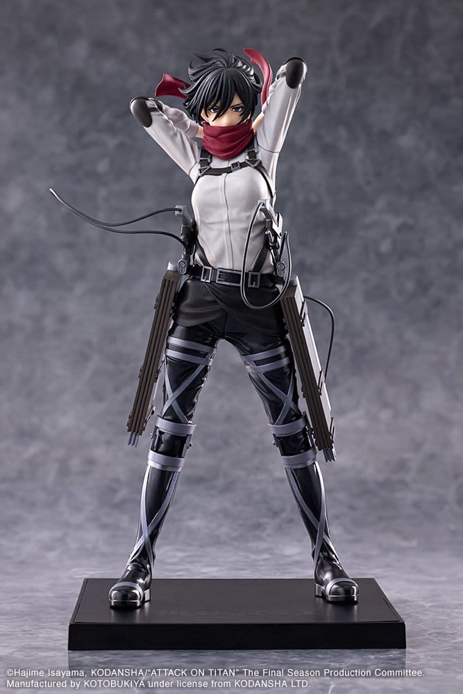 Attack on Titan: The Final Season Oshi Works PVC Figure Mikasa Ackerman The Final Season Ver. 25 cm 4934054084388