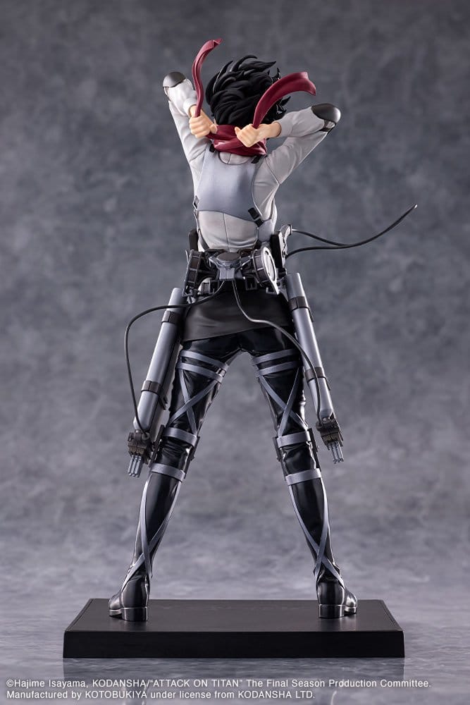 Attack on Titan: The Final Season Oshi Works PVC Figure Mikasa Ackerman The Final Season Ver. 25 cm 4934054084388