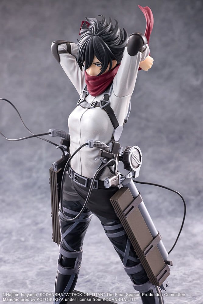 Attack on Titan: The Final Season Oshi Works PVC Figure Mikasa Ackerman The Final Season Ver. 25 cm 4934054084388