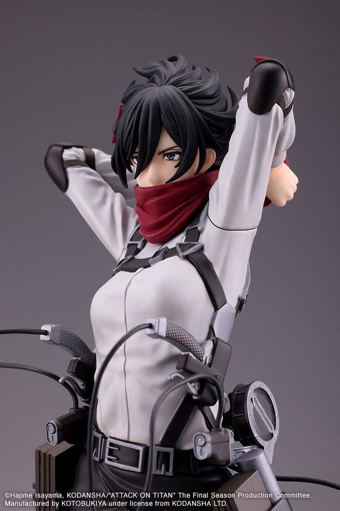 Attack on Titan: The Final Season Oshi Works PVC Figure Mikasa Ackerman The Final Season Ver. 25 cm 4934054084388