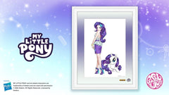 My Little Pony Chara Fine Graph Art Print Bishoujo Rarity 43 cm 4934054084104