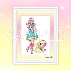 My Little Pony Chara Fine Graph Art Print Bishoujo Fluttershy 43 cm 4934054084111
