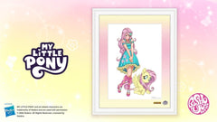 My Little Pony Chara Fine Graph Art Print Bishoujo Fluttershy 43 cm 4934054084111