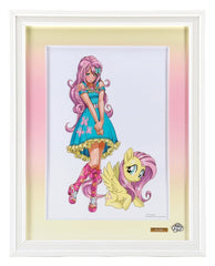 My Little Pony Chara Fine Graph Art Print Bishoujo Fluttershy 43 cm 4934054084111