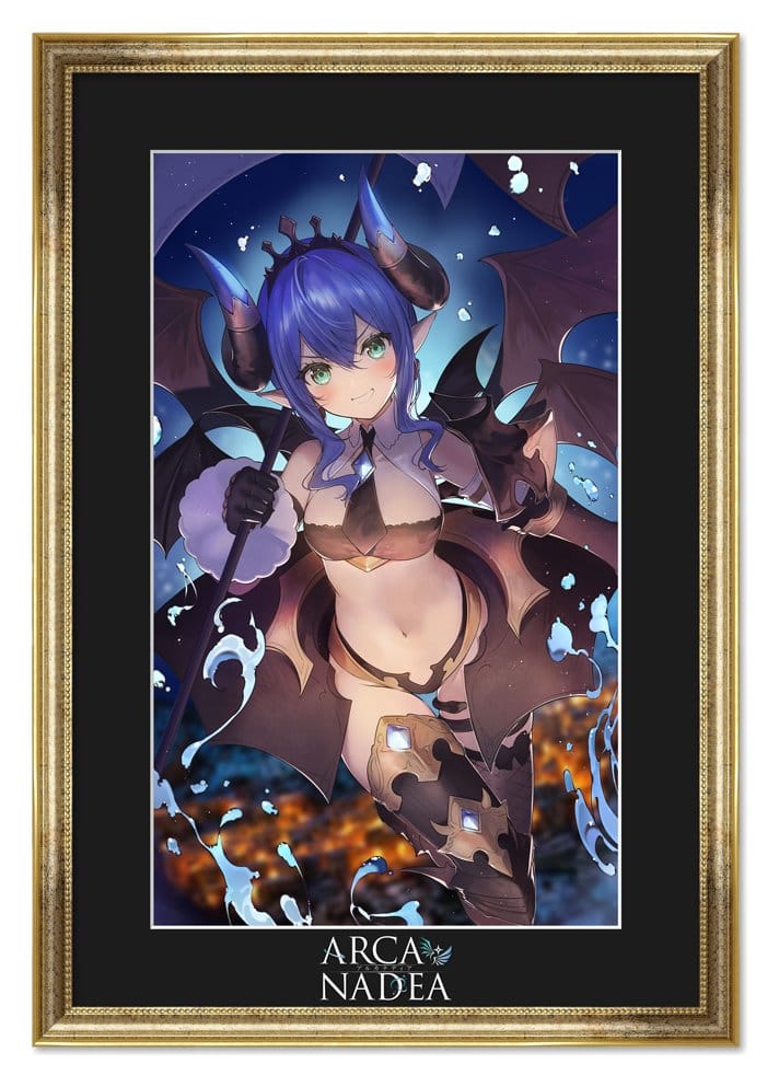 Arcanadea Chara Fine Graph Art Print Velretta 51 cm 4934054097845