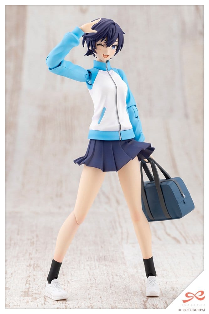 Sousai Shojo Teien Plastic Model Kit 1/10 Rui Saotome Touhou High School Tracksuit 16 cm 4934054049028