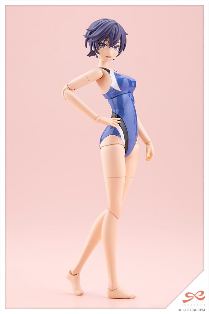 Sousaishojoteien Plastic Model 1/10 Rui Saotome Touou High School Competitive Swimsuit 16 cm 4934054049042