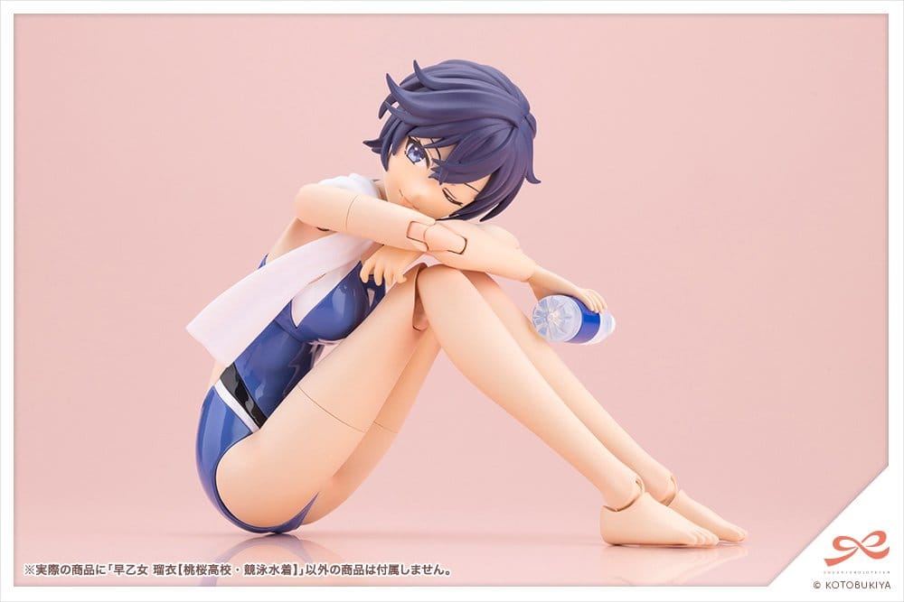 Sousaishojoteien Plastic Model 1/10 Rui Saotome Touou High School Competitive Swimsuit 16 cm 4934054049042