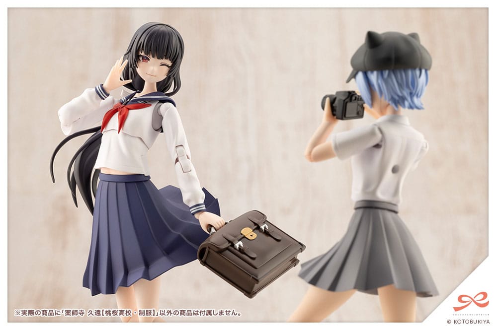 Sousai Shojo Teien Plastic Model Kit 1/10 Kuon Yakushiji Toudou High School Uniform 16 cm 4934054051533