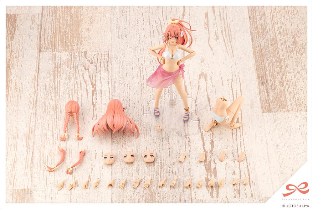 Sousai Shojo Teien Plastic Model Kit 1/10 Ritsuka Saeki (Swim Style) (Dreaming Style Innocent Bloom) 16 cm 4934054053957