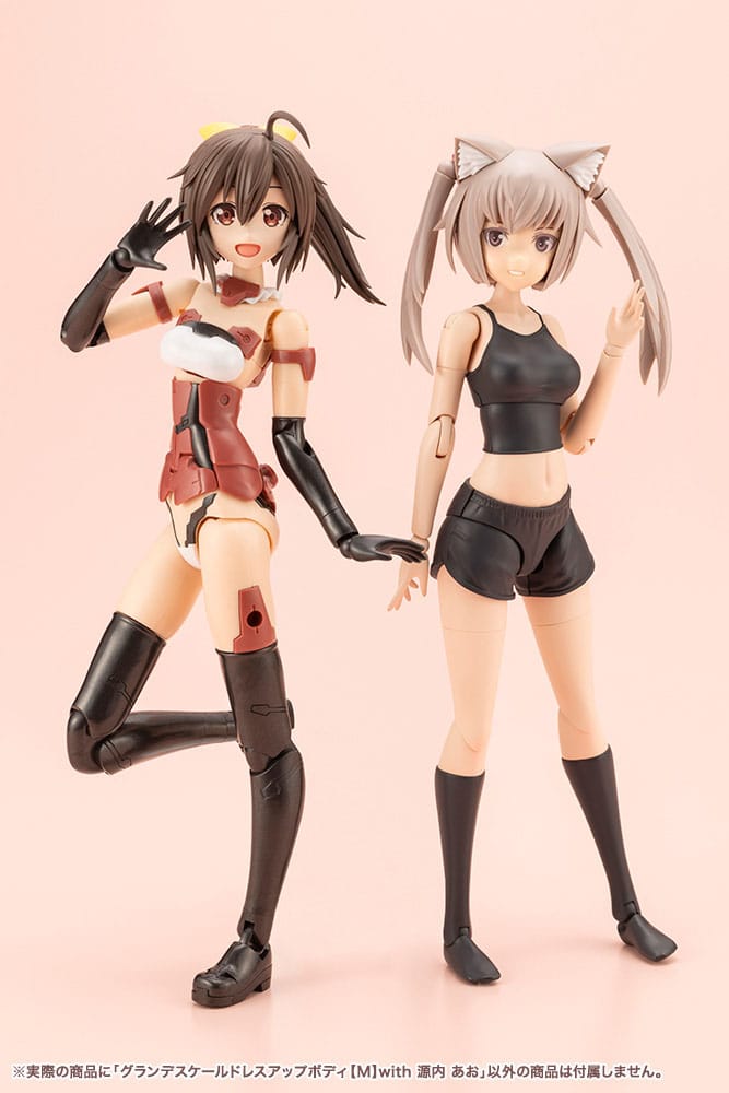 Sousai Shojo Teien Accessory Set for Action Figures Grande Scale Dress Up Body Size M with Ao Gennai 4934054076659