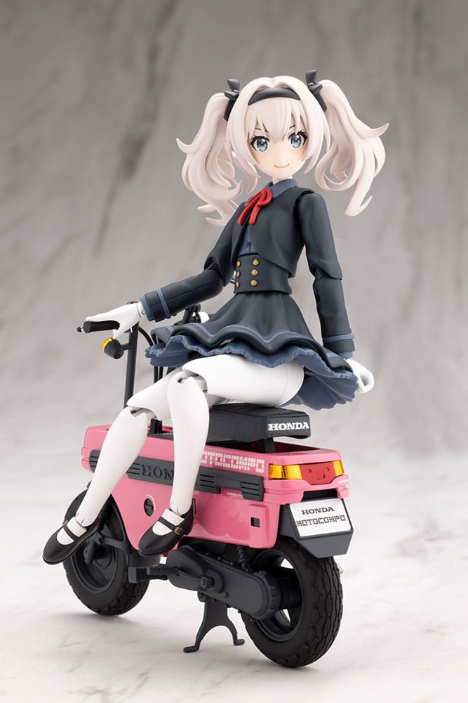 Sousai Shojo Teien Plastic Model Kit 1/10 Emma Koishikawa Nocturne with Honda AB12 Motocompo 14 cm      4934054076949