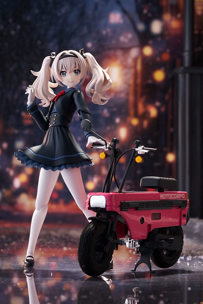 Sousai Shojo Teien Plastic Model Kit 1/10 Emma Koishikawa Nocturne with Honda AB12 Motocompo 14 cm      4934054076949