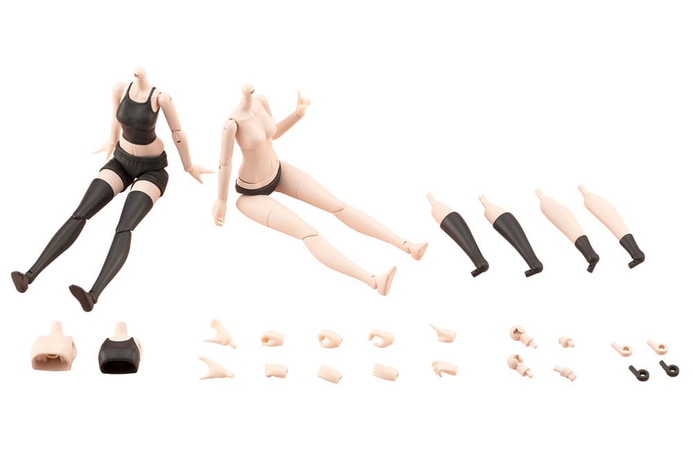 Sousai Shojo Teien Accessory Set for 1/10 Action Figures Dress Up Body Body Color C Size S 4934054076956