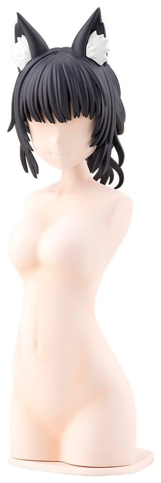 Sousai Shojo Teien Model Kit Accessory Set Arranged Wigs Animal Ears Messy Bun Fox 9 cm 4934054086979
