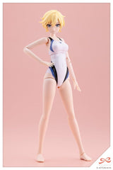 Sousaishojoteien Plastic Model 1/10 Rui Saotome Touou High School Competitive Swimsuit Dreaming Style White Dolphin 16 cm 4934054087891