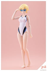 Sousaishojoteien Plastic Model 1/10 Rui Saotome Touou High School Competitive Swimsuit Dreaming Style White Dolphin 16 cm 4934054087891