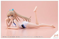 Sousaishojoteien Plastic Model 1/10 Rui Saotome Touou High School Competitive Swimsuit Dreaming Style White Dolphin 16 cm 4934054087891